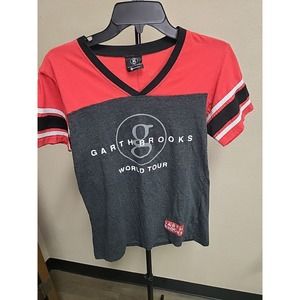 Garth Brooks Women’s World Tour Jersey #7 T-Shirt Music‎ Size Medium